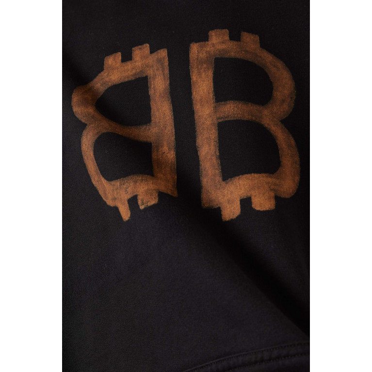 Balenciaga - Crypto Medium Fit Hoodie in Curly Fleece