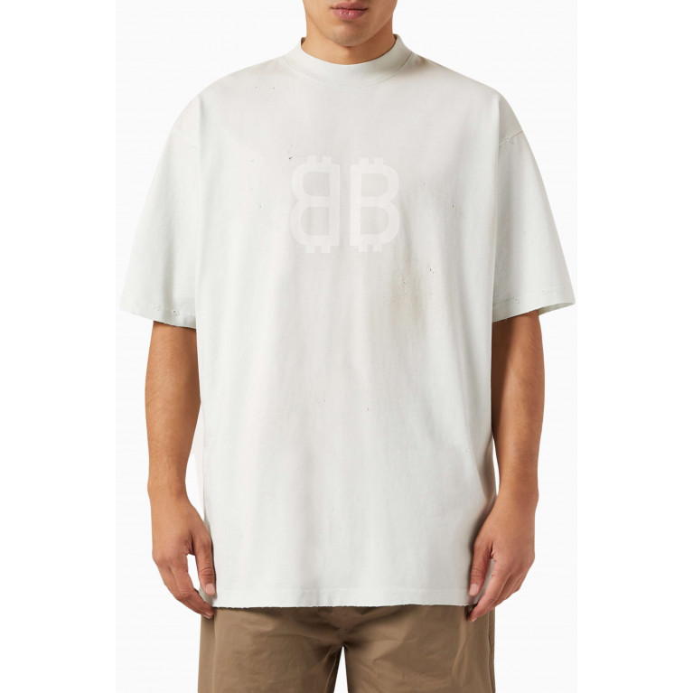 Balenciaga - Crypto T-shirt in Vintage Jersey