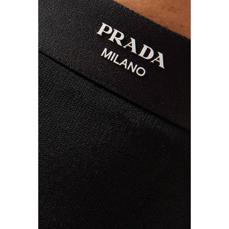 Prada - Logo Leggings in Knit