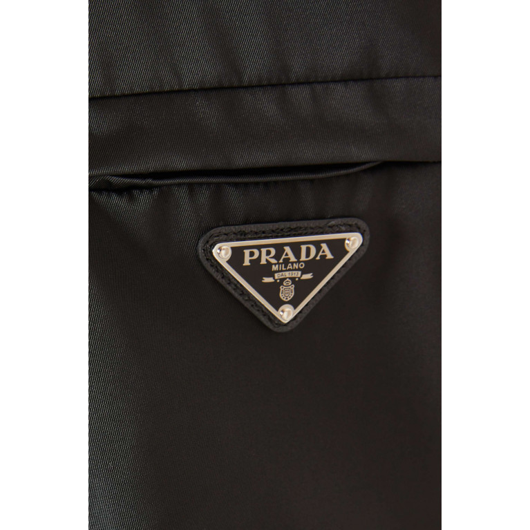 Prada - Single-breasted Jacket in Wool & Re-nylon
