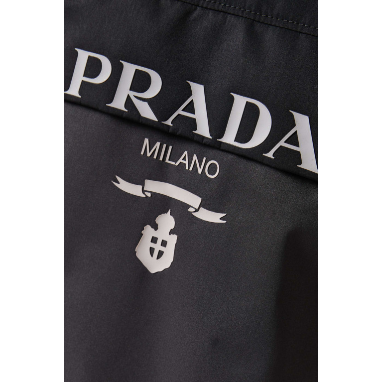 Prada - Logo Raincoat in Nylon