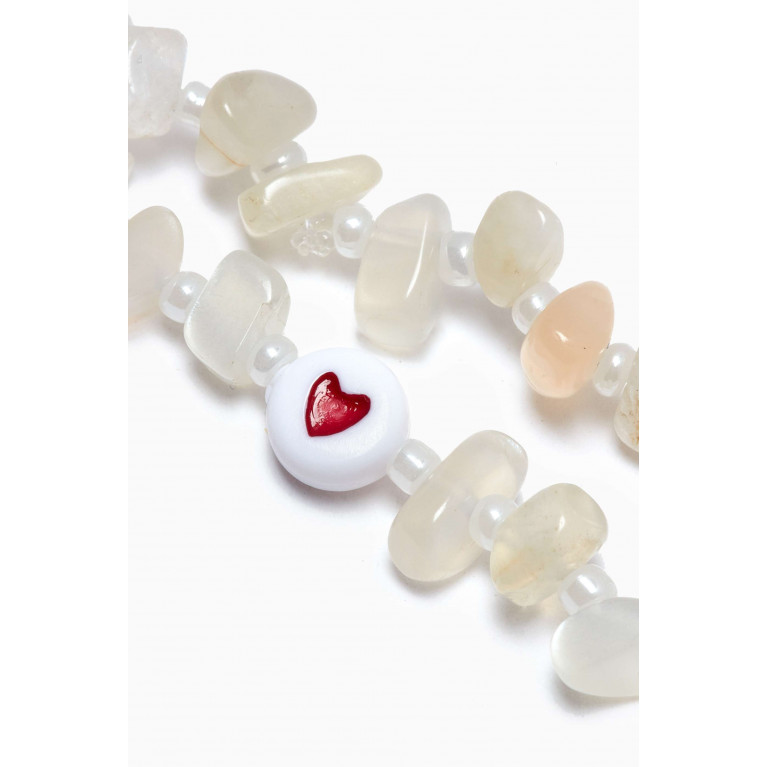 T Balance - Love Heart Moonstone Crystal Healing Bracelet