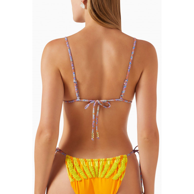 It's Now Cool - The String Bead Star Bikini Top
