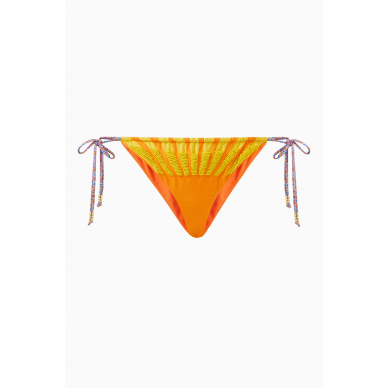 It's Now Cool - The Tie Up Bead Star Bikini Bottoms