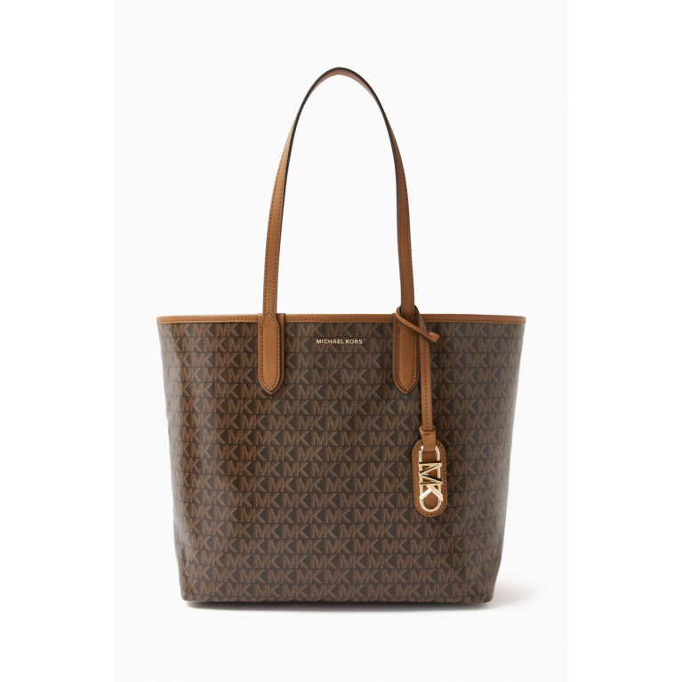 MICHAEL KORS - Large Eliza Tote Bag in Coated-canvas