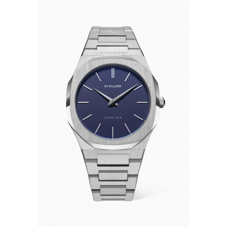 D1 Milano - Ultra Thin Quartz Stainless Steel Watch, 38mm