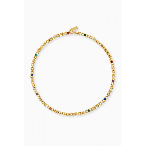 Celeste Starre - The Ross Necklace in 18kt Recycled Gold-plated Brass