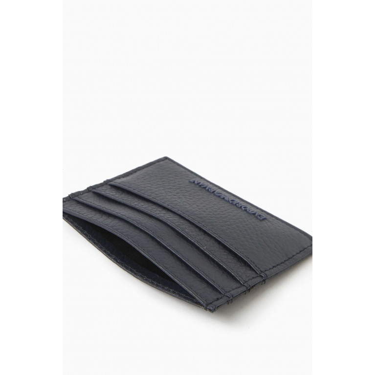 Emporio Armani - Card Holder in Tumbled Leather
