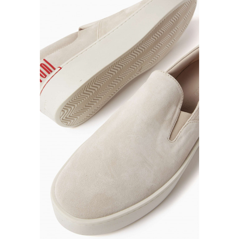 Emporio Armani - Slang Slip On Loafers in Suede