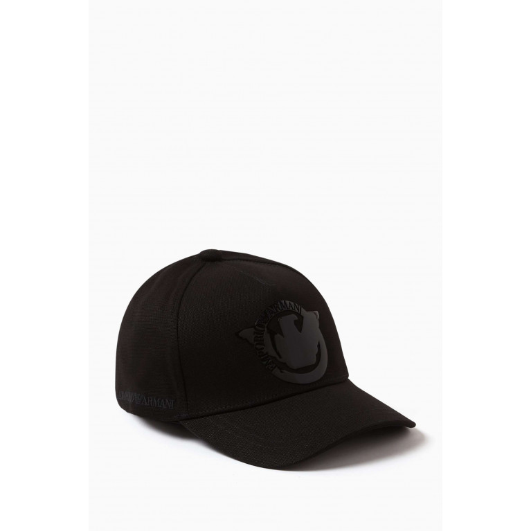 Emporio Armani - EA Embroidered Baseball Hat in Cotton