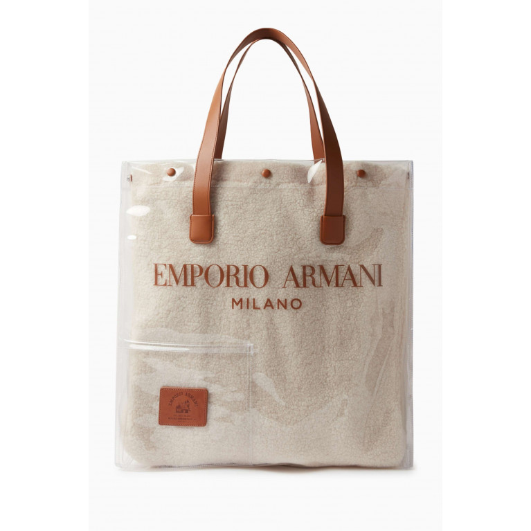 Emporio Armani - Logo Tote Bag in PVC
