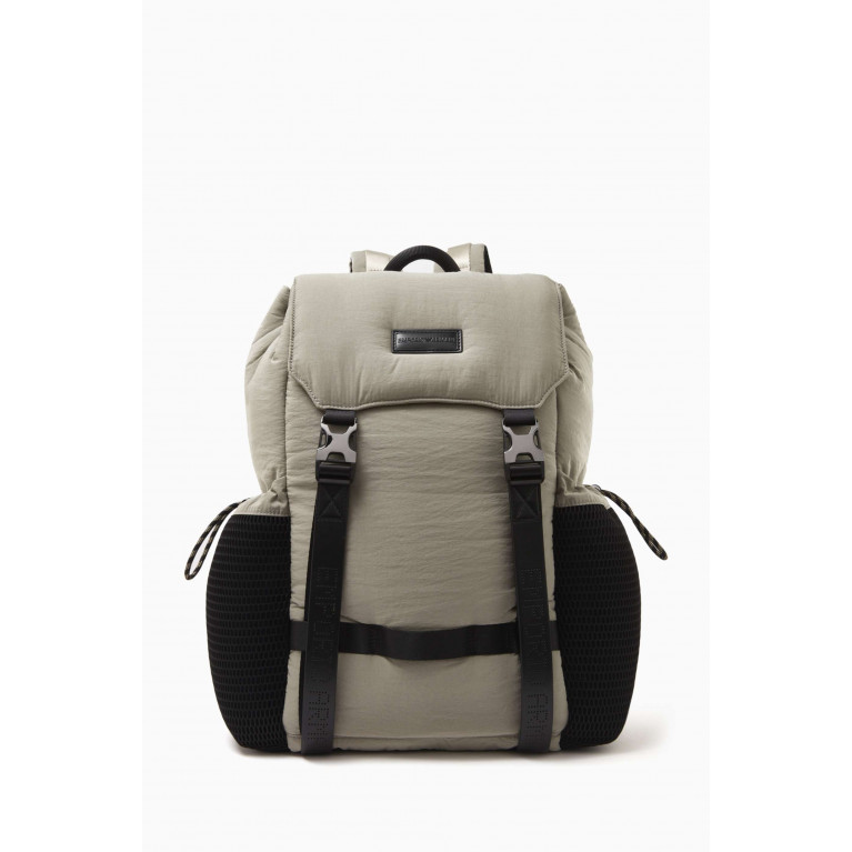 Emporio Armani - EA Logo Backpack in Nylon