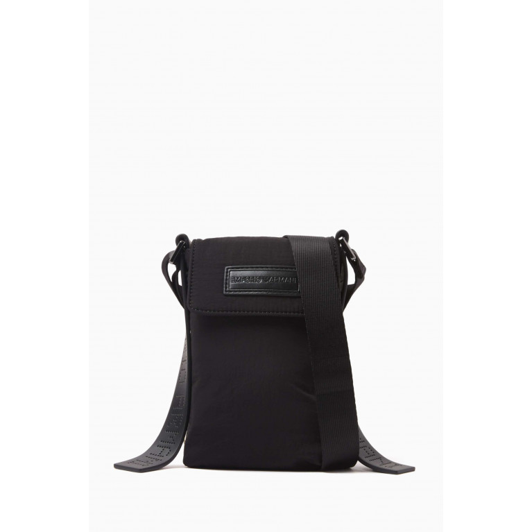 Emporio Armani - Phone Holder Crossbody Bag in Nylon