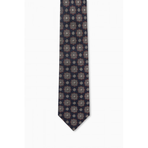 Brunello Cucinelli - Floral Tie in Silk