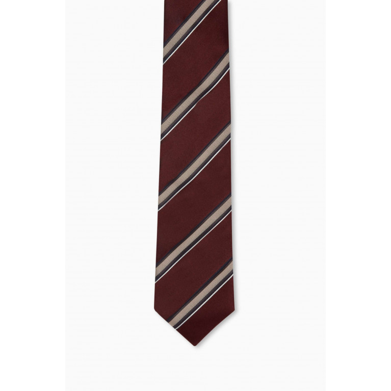 Brunello Cucinelli - Striped Tie in Silk