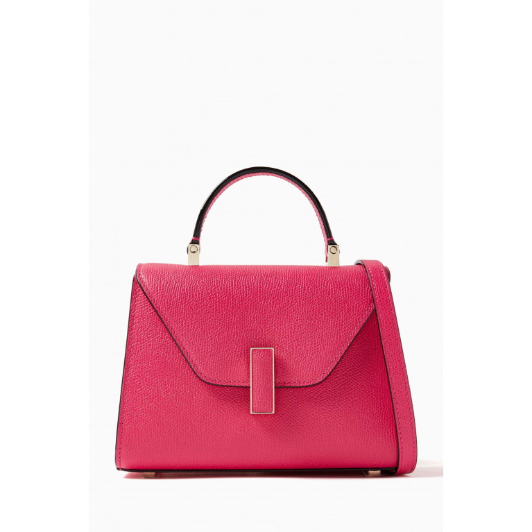 Valextra - Micro Iside Top Handle Bag in Calfskin Leather