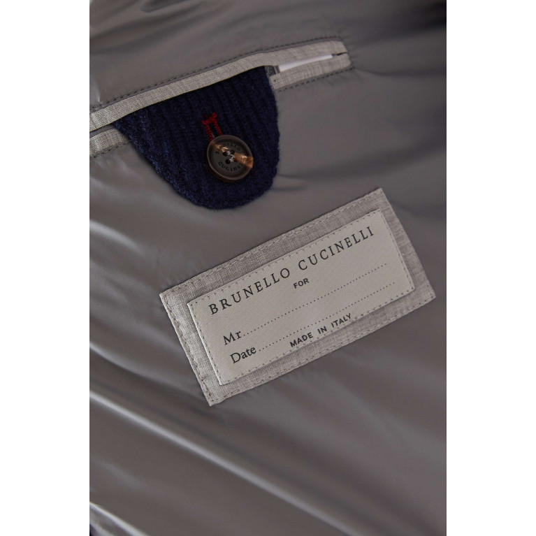 Brunello Cucinelli - Vest in Padded Cashmere Knit