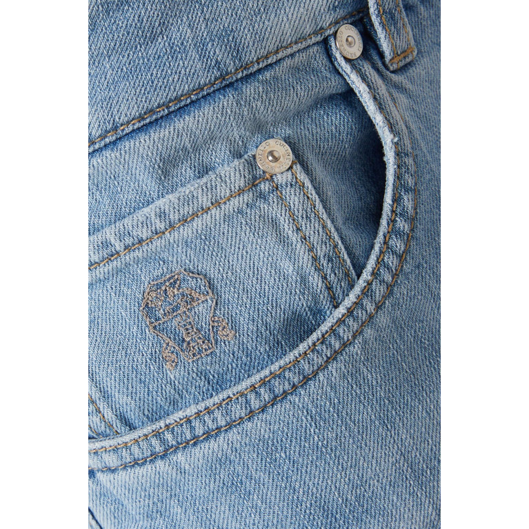 Brunello Cucinelli - Slim-fit Jeans in Denim