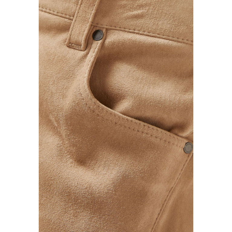 Brunello Cucinelli - Cropped Pants in Suede