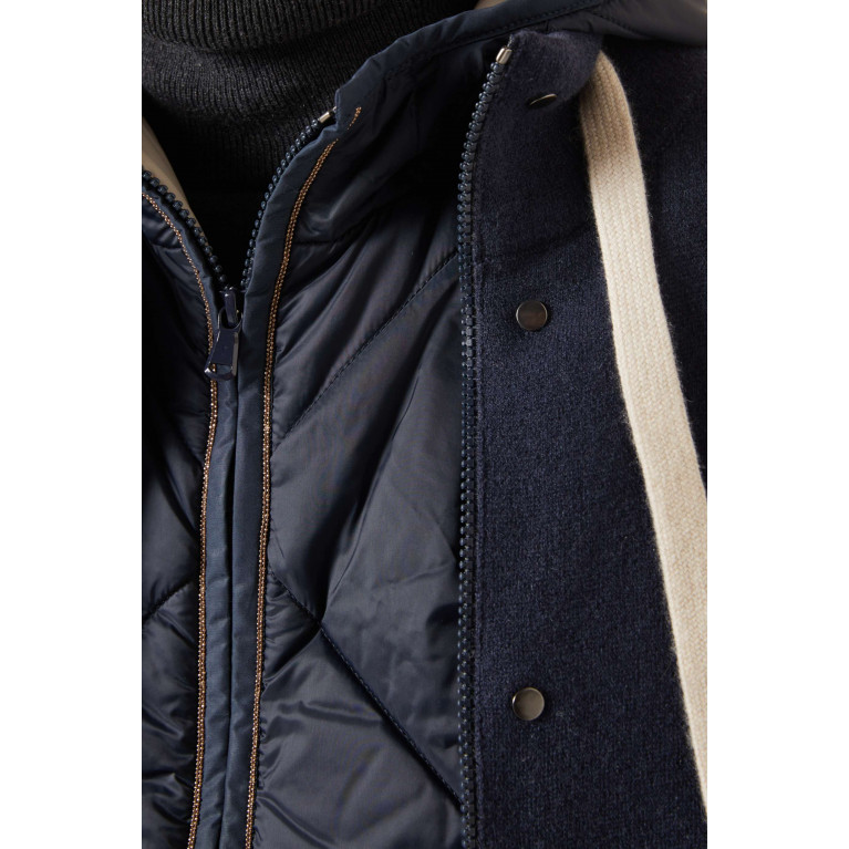 Brunello Cucinelli - Double Knit Outerwear Jacket in Cashmere