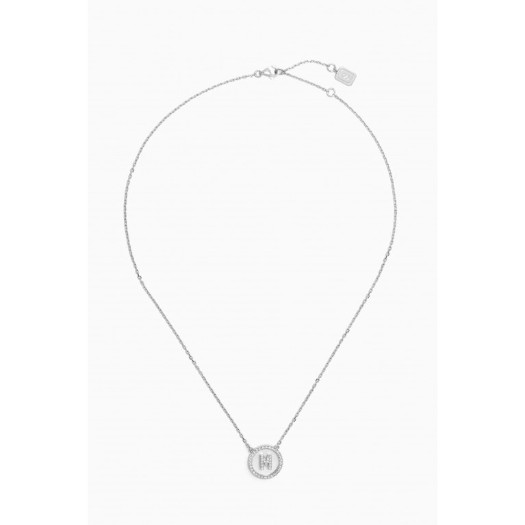 Savolinna - A2Z Diamond Necklace in 18kt White Gold