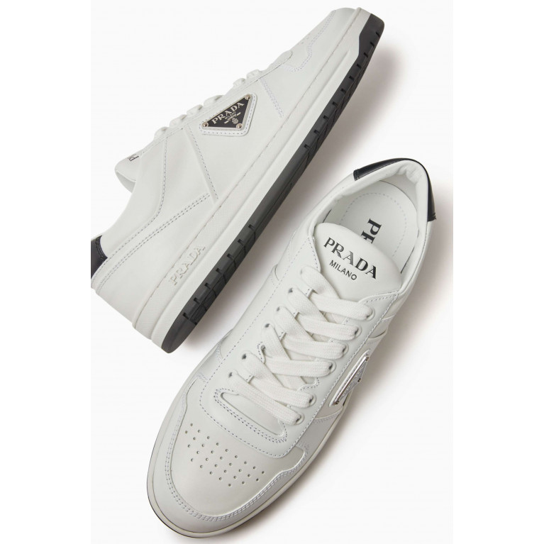 Prada - Downtown Low-top Sneakers in Leather