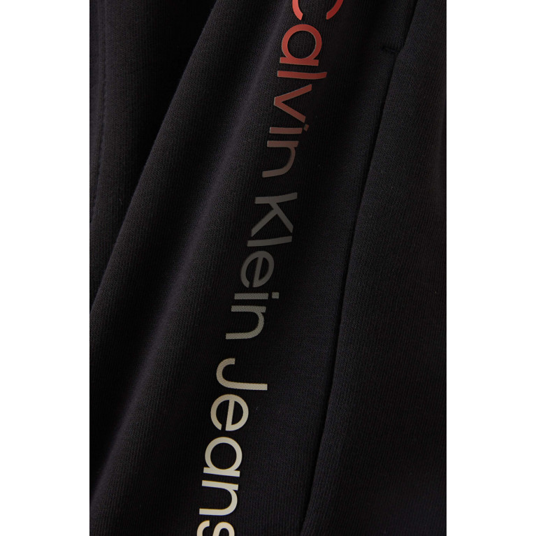 Calvin Klein - Gradient Logo-print Shorts in Cotton
