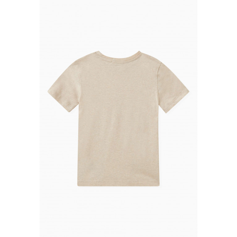 Calvin Klein - Logo-print T-shirt in Cotton Neutral