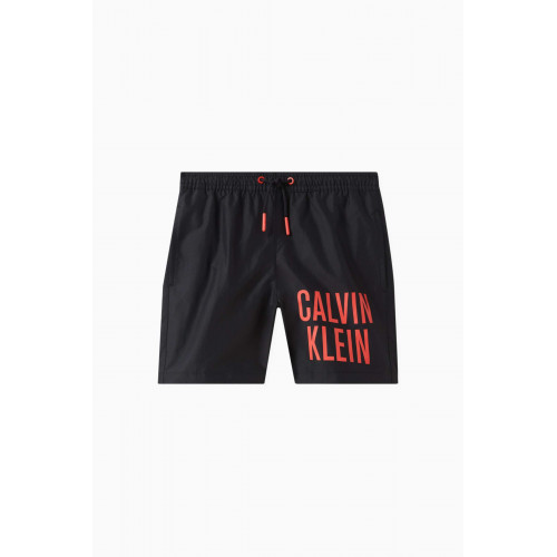 Calvin Klein - Intense Power Logo Swim Shorts Black