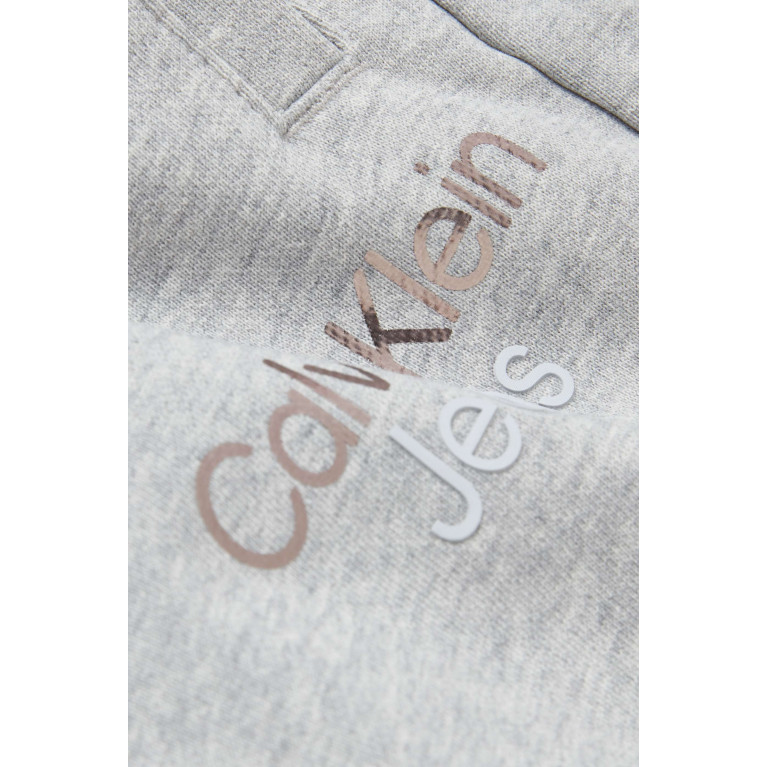 Calvin Klein - Colour-block Logo Shorts in Cotton
