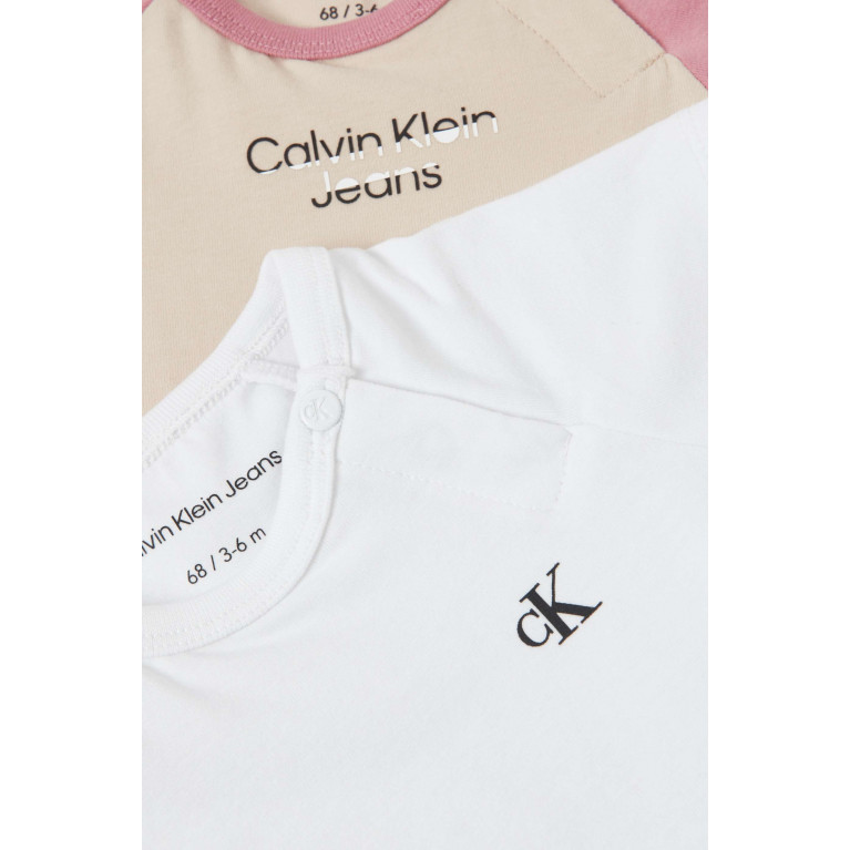 Calvin Klein - Assorted Bodysuit in Cotton, Set of 2