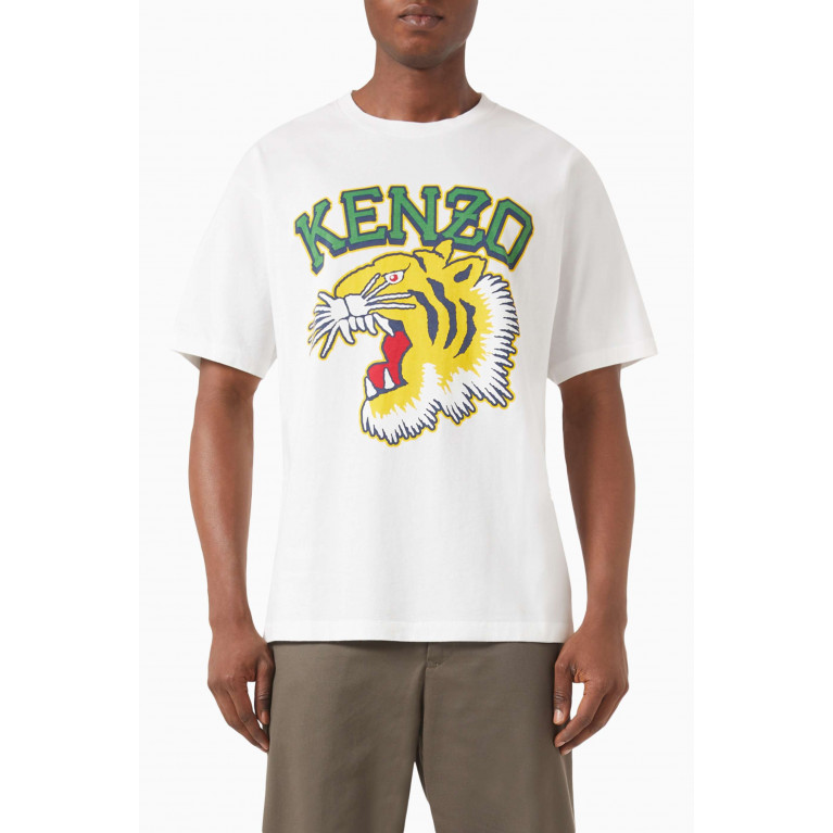Kenzo - Logo Graphic Print T-Shirt in Cotton