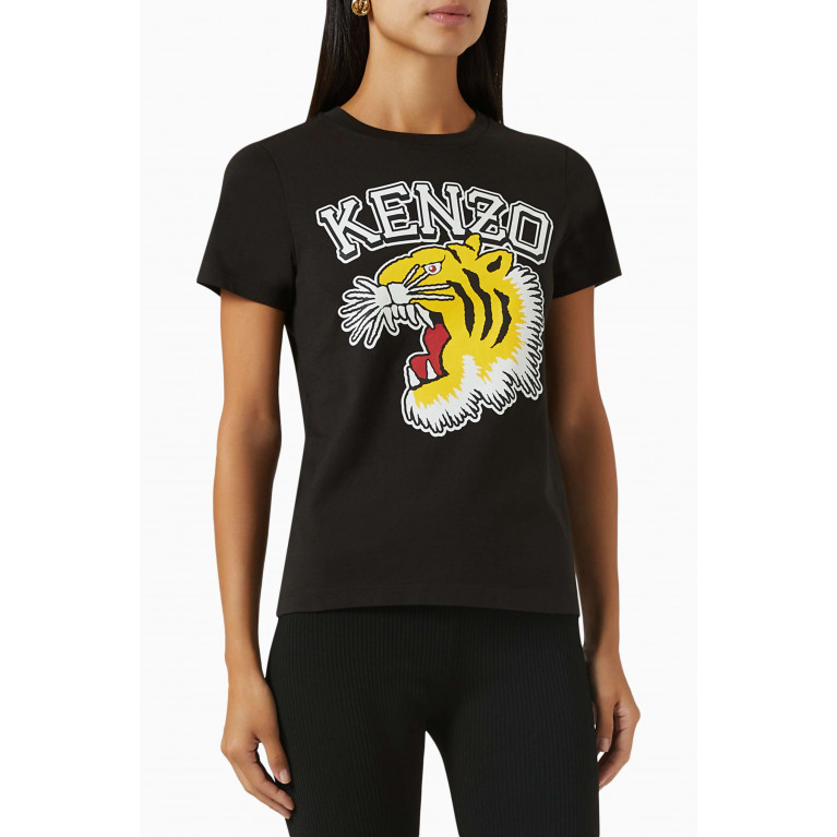 Kenzo - Varsity Jungle Tiger T-shirt in Cotton
