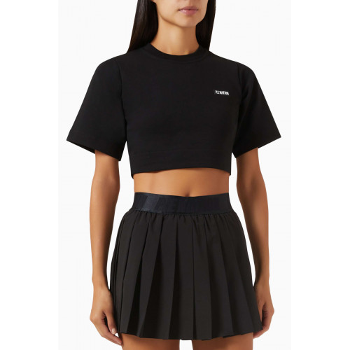 P.E. Nation - Volley Cropped T-shirt in Jersey