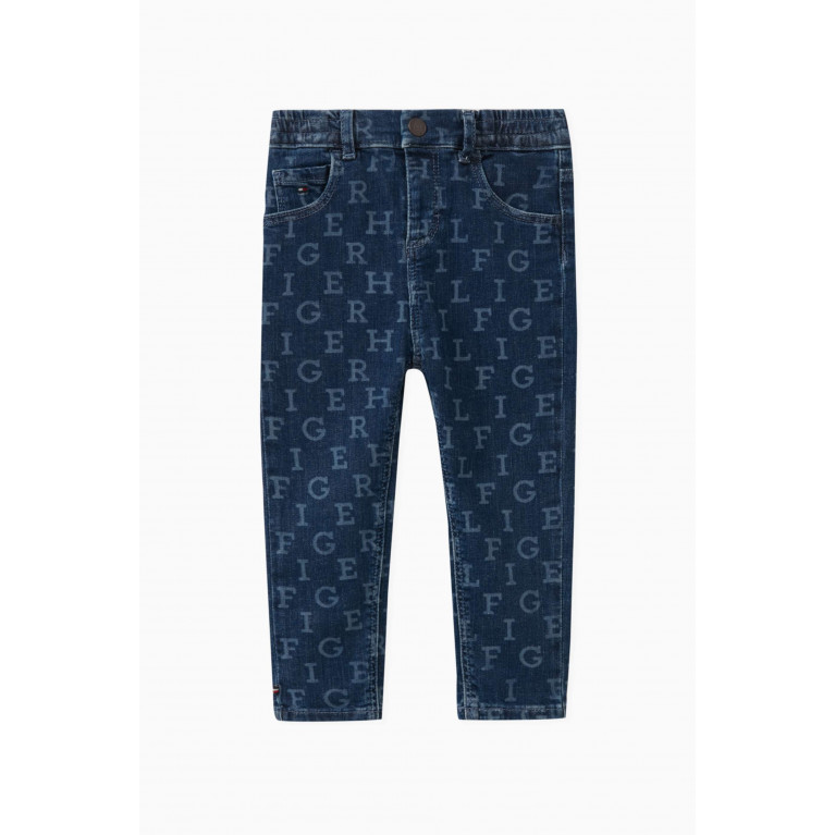 Tommy Hilfiger - Logo-print Jeans in Cotton