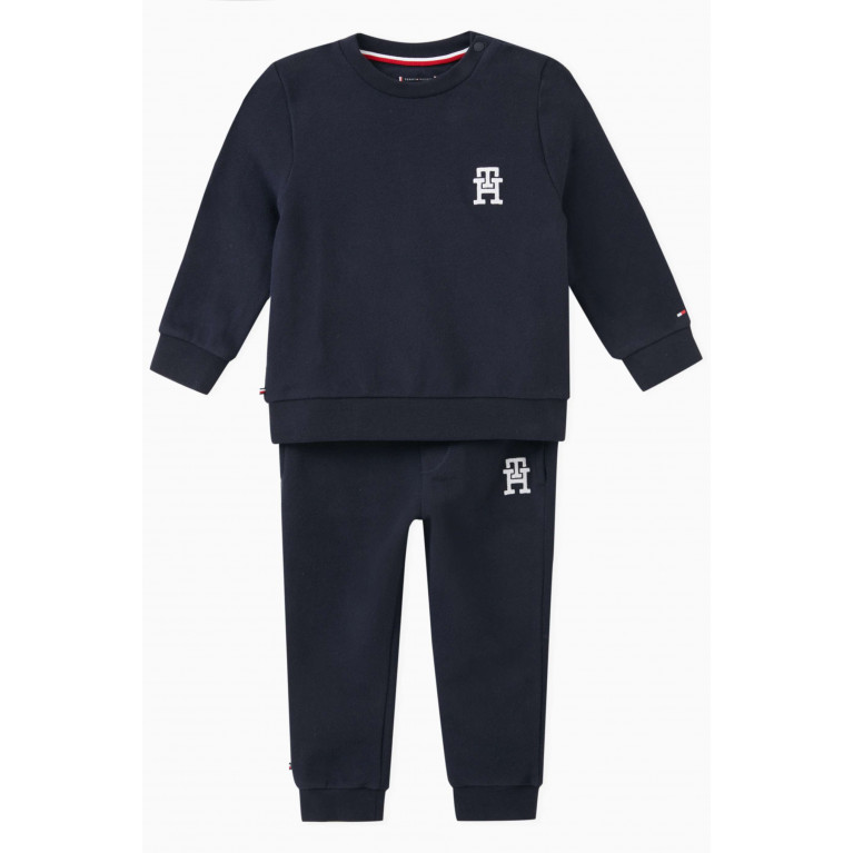 Tommy Hilfiger - Logo-embroidered Tracksuit in Cotton