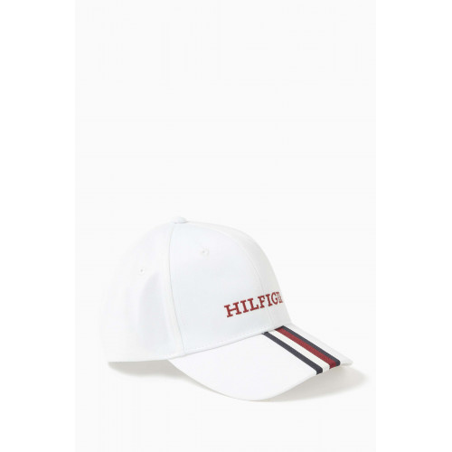 Tommy Hilfiger - Logo Baseball Cap in Cotton Twill