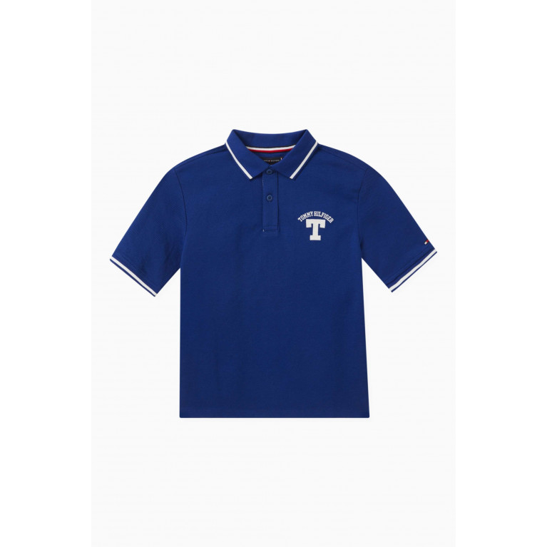 Tommy Hilfiger - Varsity Polo in Cotton Blend