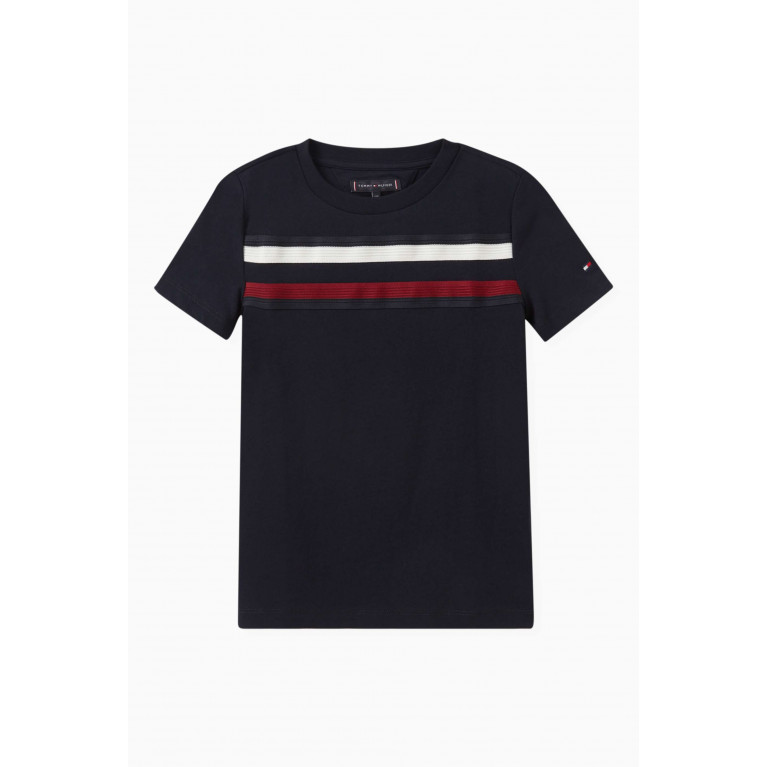 Tommy Hilfiger - Global Stripe T-shirt in Cotton