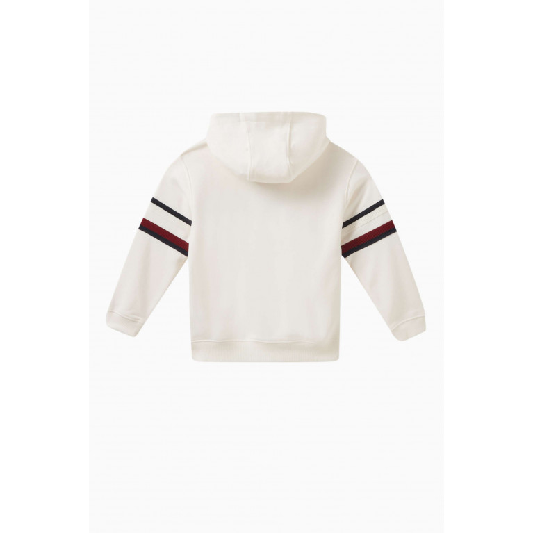 Tommy Hilfiger - Logo-embroidered Hoodie in Cotton