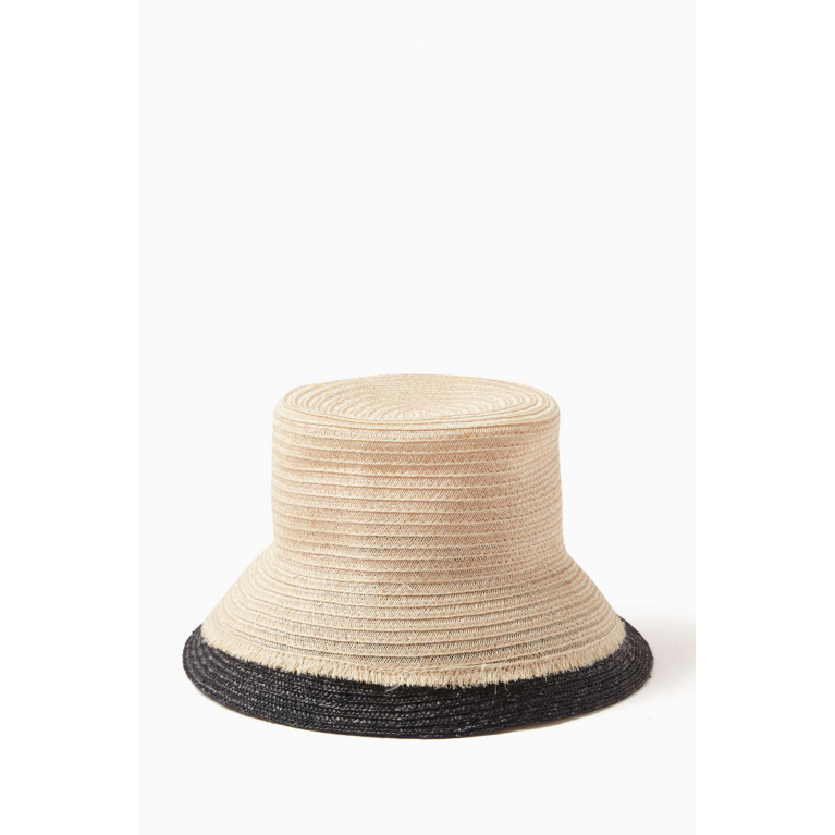 Eugenia Kim - Jonah Bucket Hat in Vented Straw