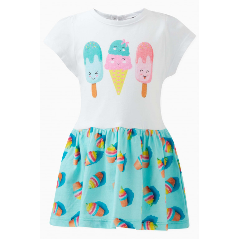 NASS - Ice Cream-print Dress in Cotton