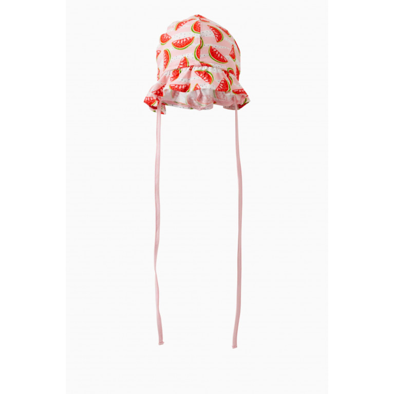 NASS - Watermelon-print Sun Hat in Cotton