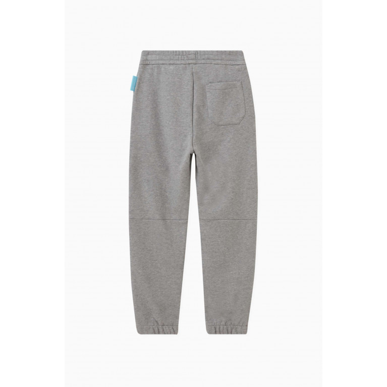 Emporio Armani - x Smurf Sweatpants in Cotton Grey