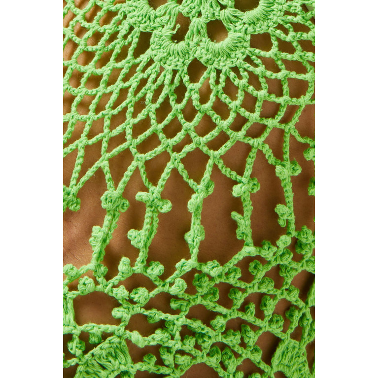 Alix Pinho - Yell Mini Dress in Crochet Cotton