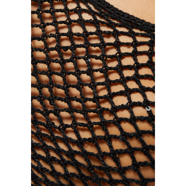 Alix Pinho - Ibiza Mini Dress in Crochet Cotton