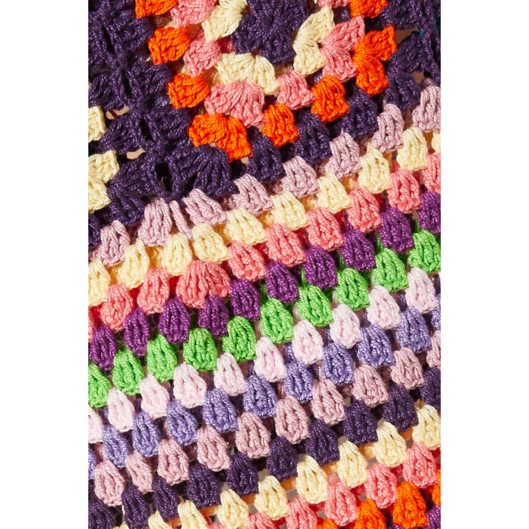 Alix Pinho - Quadricor Mini Skirt in Crochet Cotton