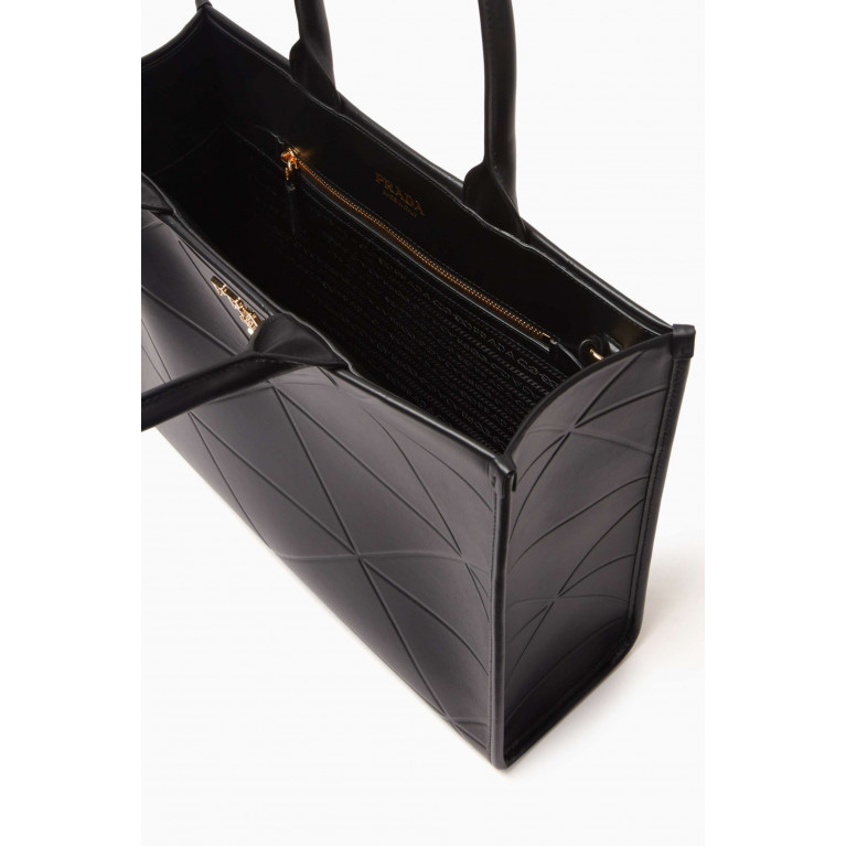 Prada - Medium Symbole Tote Bag in Leather
