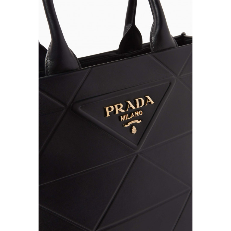 Prada - Medium Symbole Tote Bag in Leather