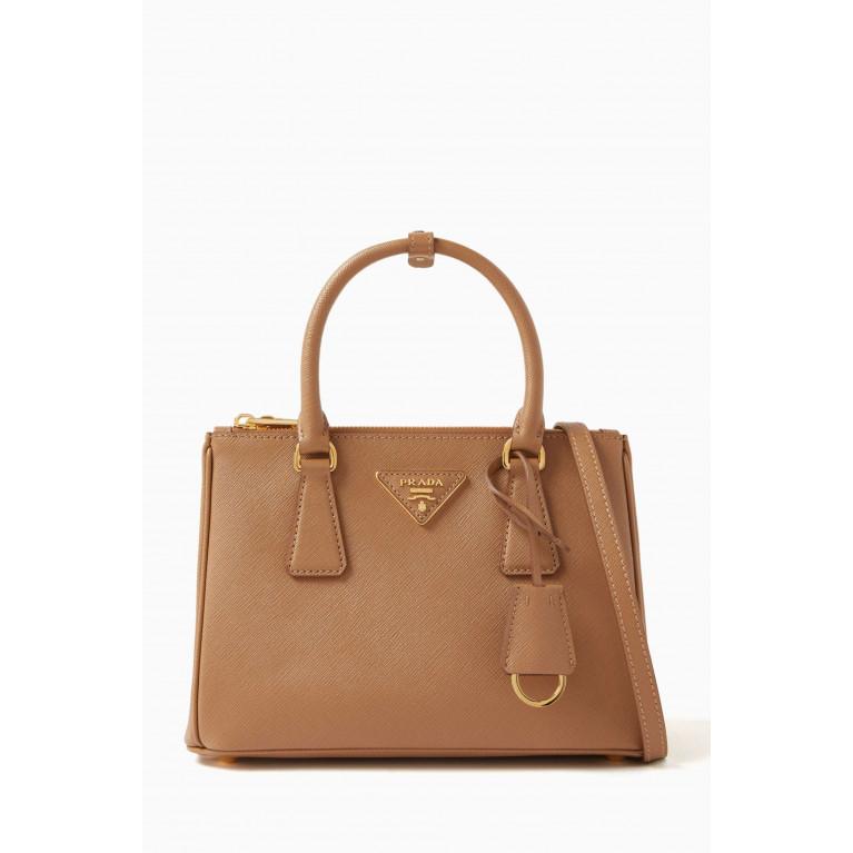 Prada - Small Galleria Bag in Saffiano Leather